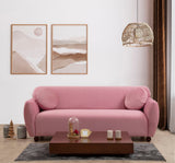 Canapea fixă 3 locuri Eddy, Diverse culori, Diverse dimensiuni - Roz pudrat - Ø30x86 cm | SKU: 560ARE1538 | Canapea fixă 3 locuri Eddy, varianta Roz pudrat - Ø30x86 cm, produs pentru amenajarea locuinței, disponibil online în România la CasaMob