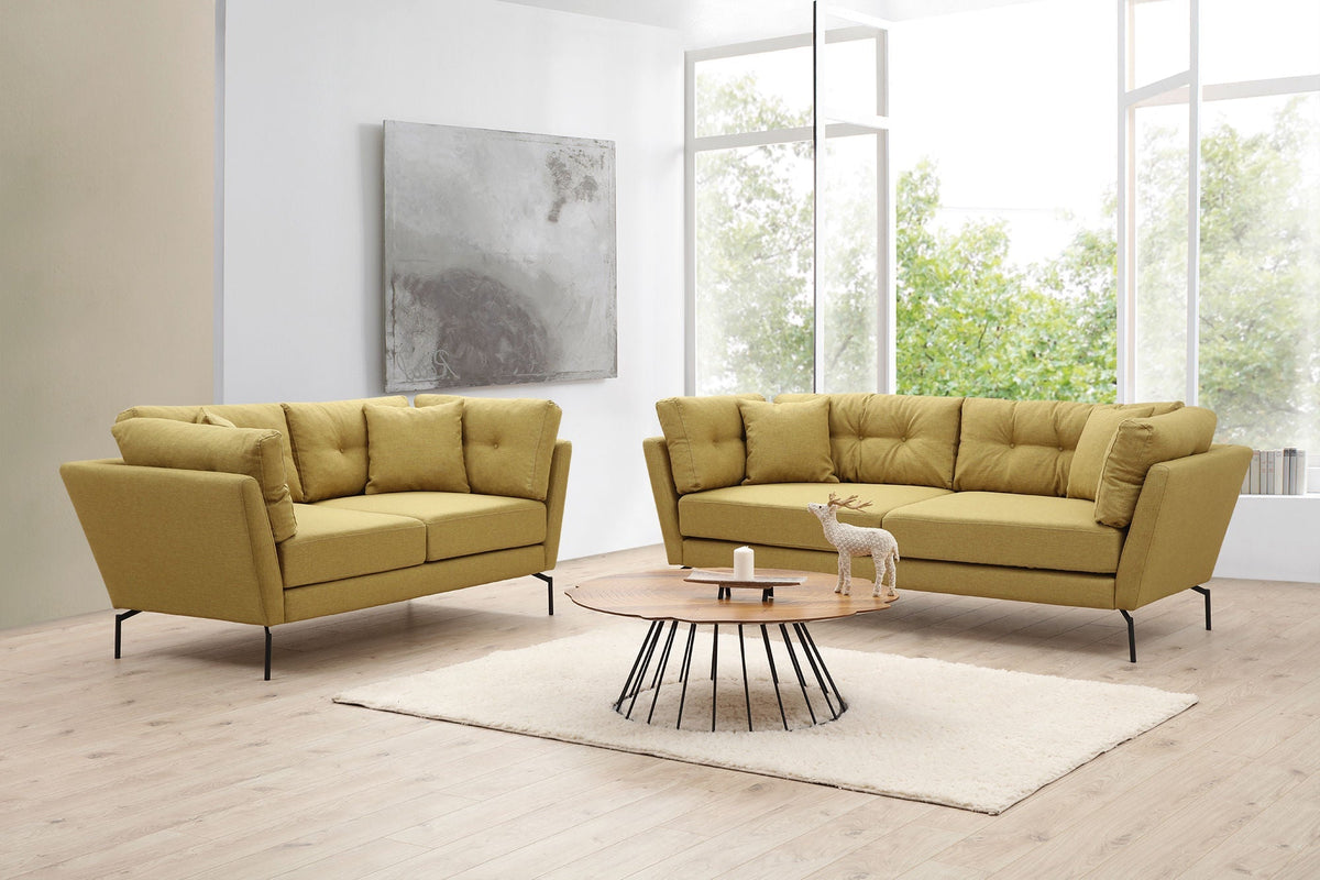 Greenish yellow - Nespecificată - 3 locuri | SKU: 560ARE1354 | Canapea fixă Mapa, varianta Greenish yellow - Nespecificată - 3 locuri, produs pentru amenajarea locuinței, disponibil online în România la CasaMob