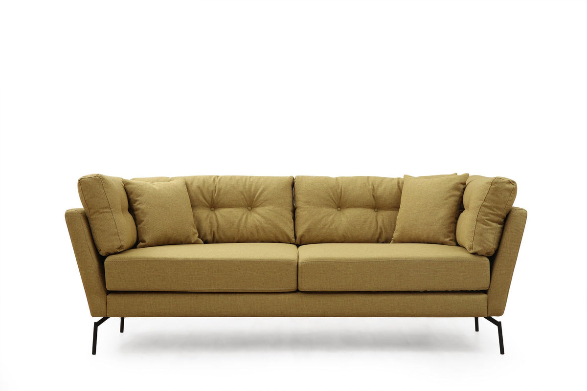 Greenish yellow - Nespecificată - 3 locuri | SKU: 560ARE1354 | Canapea fixă Mapa, varianta Greenish yellow - Nespecificată - 3 locuri, produs pentru amenajarea locuinței, disponibil online în România la CasaMob