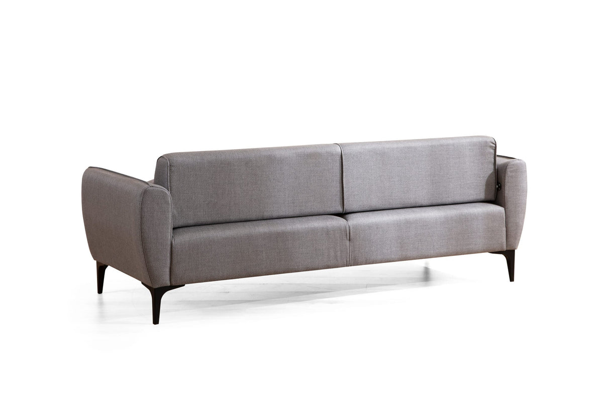 Canapea fixă Belissimo, Diverse culori, Diverse configurații, Diverse dimensiuni - Gri - 220x95x67 cm - 3 locuri | SKU: 560ARE1360 | Canapea fixă Belissimo, varianta Gri - 220x95x67 cm - 3 locuri, produs pentru amenajarea locuinței, disponibil online în România la CasaMob