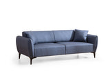 Canapea fixă Belissimo, Diverse culori, Diverse configurații, Diverse dimensiuni - Albastru - 220x95x67 cm - 3 locuri | SKU: 560ARE1361 | Canapea fixă Belissimo, varianta Albastru - 220x95x67 cm - 3 locuri, produs pentru amenajarea locuinței, disponibil online în România la CasaMob