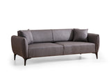 Canapea fixă Belissimo, Diverse culori, Diverse configurații, Diverse dimensiuni - Gri închis - 220x95x67 cm - 3 locuri | SKU: 560ARE1359 | Canapea fixă Belissimo, varianta Gri închis - 220x95x67 cm - 3 locuri, produs pentru amenajarea locuinței, disponibil online în România la CasaMob