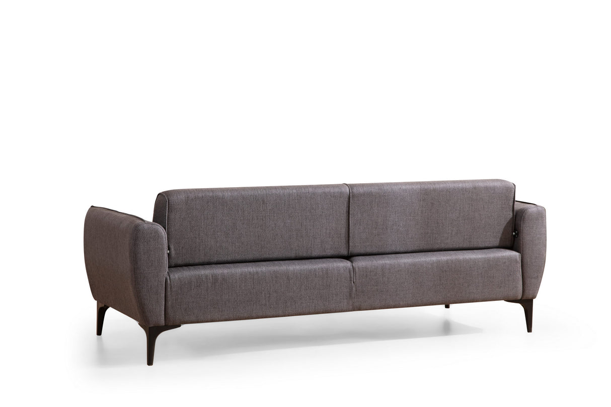 Canapea fixă Belissimo, Diverse culori, Diverse configurații, Diverse dimensiuni - Gri închis - 220x95x67 cm - 3 locuri | SKU: 560ARE1359 | Canapea fixă Belissimo, varianta Gri închis - 220x95x67 cm - 3 locuri, produs pentru amenajarea locuinței, disponibil online în România la CasaMob