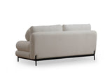 Canapea fixă Livorno, Alb, Diverse configurații, Diverse dimensiuni - 188x92x85 cm - 2 locuri | SKU: 560ARE1364 | Canapea fixă Livorno, Alb, varianta 188x92x85 cm - 2 locuri, produs pentru amenajarea locuinței, disponibil online în România la CasaMob
