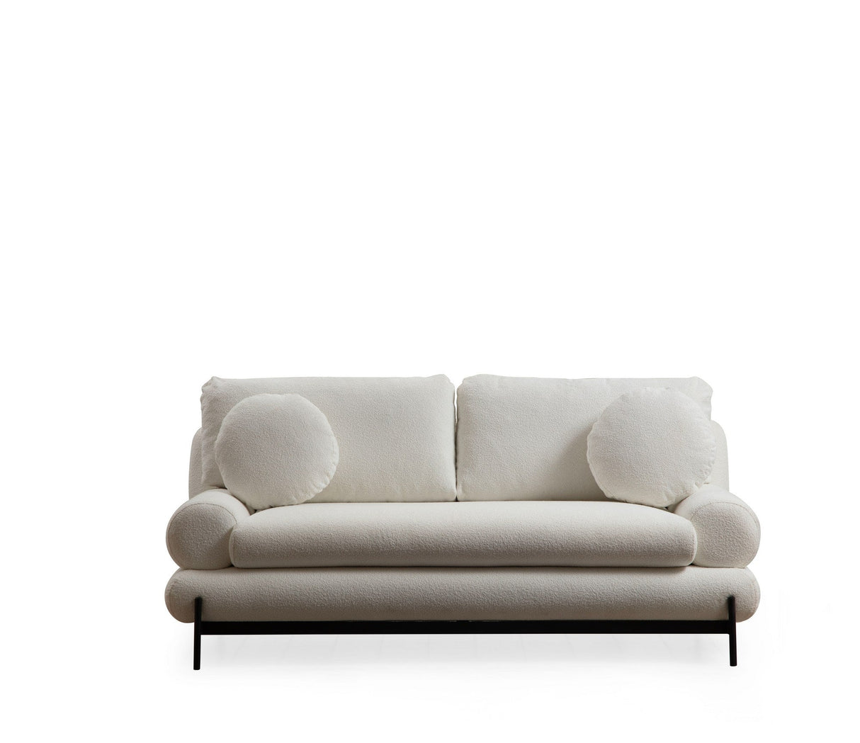 Canapea fixă Livorno, Alb, Diverse configurații, Diverse dimensiuni - 188x92x85 cm - 2 locuri | SKU: 560ARE1364 | Canapea fixă Livorno, Alb, varianta 188x92x85 cm - 2 locuri, produs pentru amenajarea locuinței, disponibil online în România la CasaMob