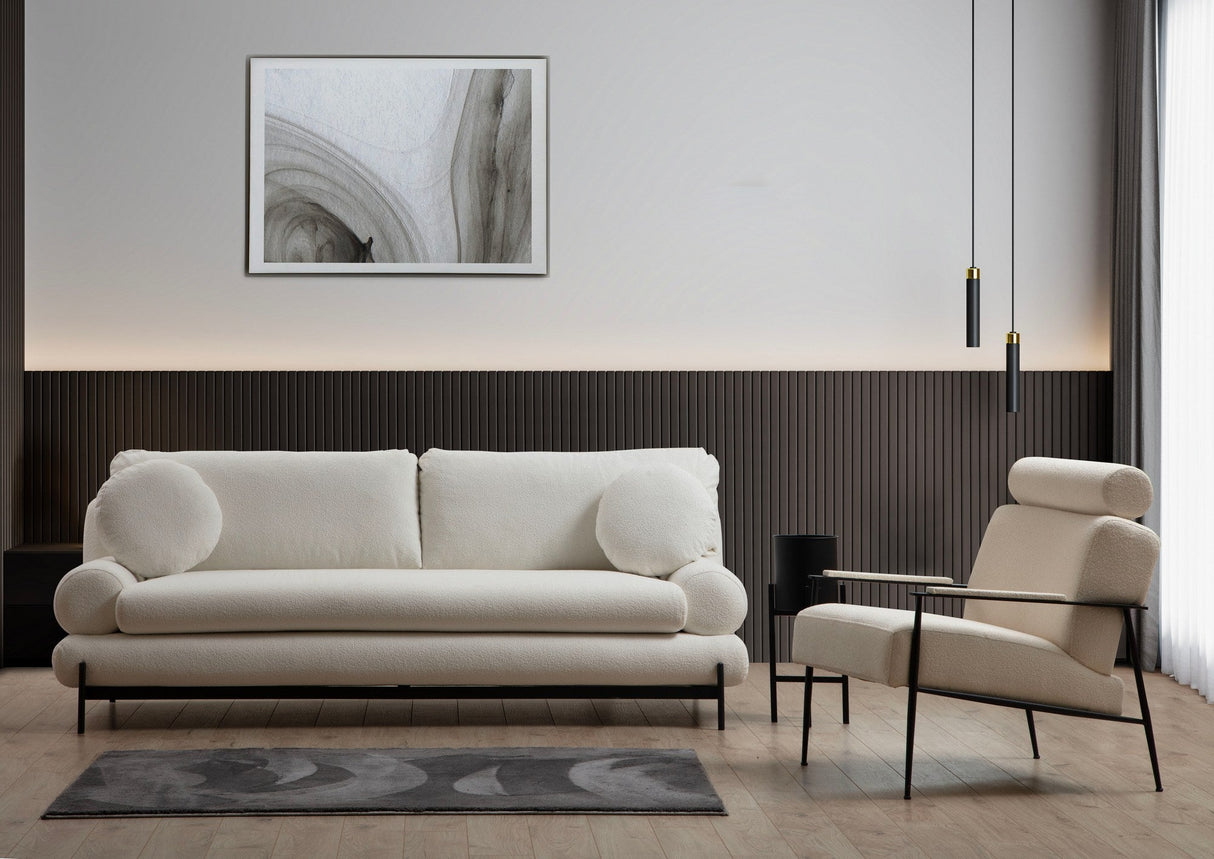 Canapea fixă Livorno, Alb, Diverse configurații, Diverse dimensiuni - 230x92x85 cm - 3 locuri | SKU: 560ARE1365 | Canapea fixă Livorno, Alb, varianta 230x92x85 cm - 3 locuri, produs pentru amenajarea locuinței, disponibil online în România la CasaMob