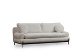 Canapea fixă Livorno, Alb, Diverse configurații, Diverse dimensiuni - 230x92x85 cm - 3 locuri | SKU: 560ARE1365 | Canapea fixă Livorno, Alb, varianta 230x92x85 cm - 3 locuri, produs pentru amenajarea locuinței, disponibil online în România la CasaMob