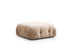 Crem | SKU: 560ARE1411 | Taburet Bubble Pouffe, 95x65x45 cm, varianta Crem, produs pentru amenajarea locuinței, disponibil online în România la CasaMob