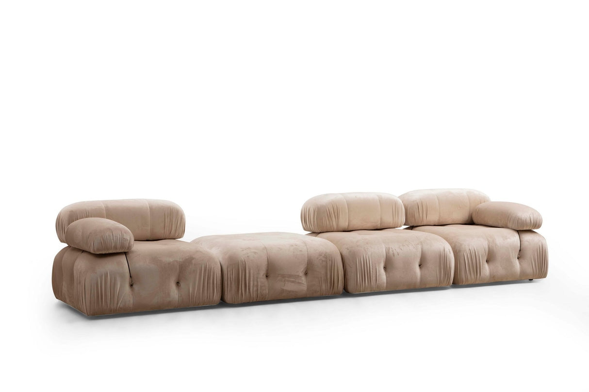 Taburet Bubble Pouffe, Diverse culori, 95x65x45 cm - Crem | SKU: 560ARE1411 | Taburet Bubble Pouffe, 95x65x45 cm, varianta Crem, produs pentru amenajarea locuinței, disponibil online în România la CasaMob