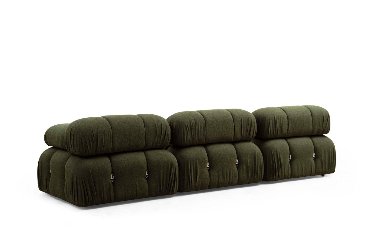 Fotoliu Lux Pufosii, 95x65x75 cm, Interschimbabil - Verde, SKU 560ARE1412