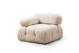 Fotoliu Lux Pufosii, 95x65x75 cm, Interschimbabil - Crem, SKU 560ARE1412