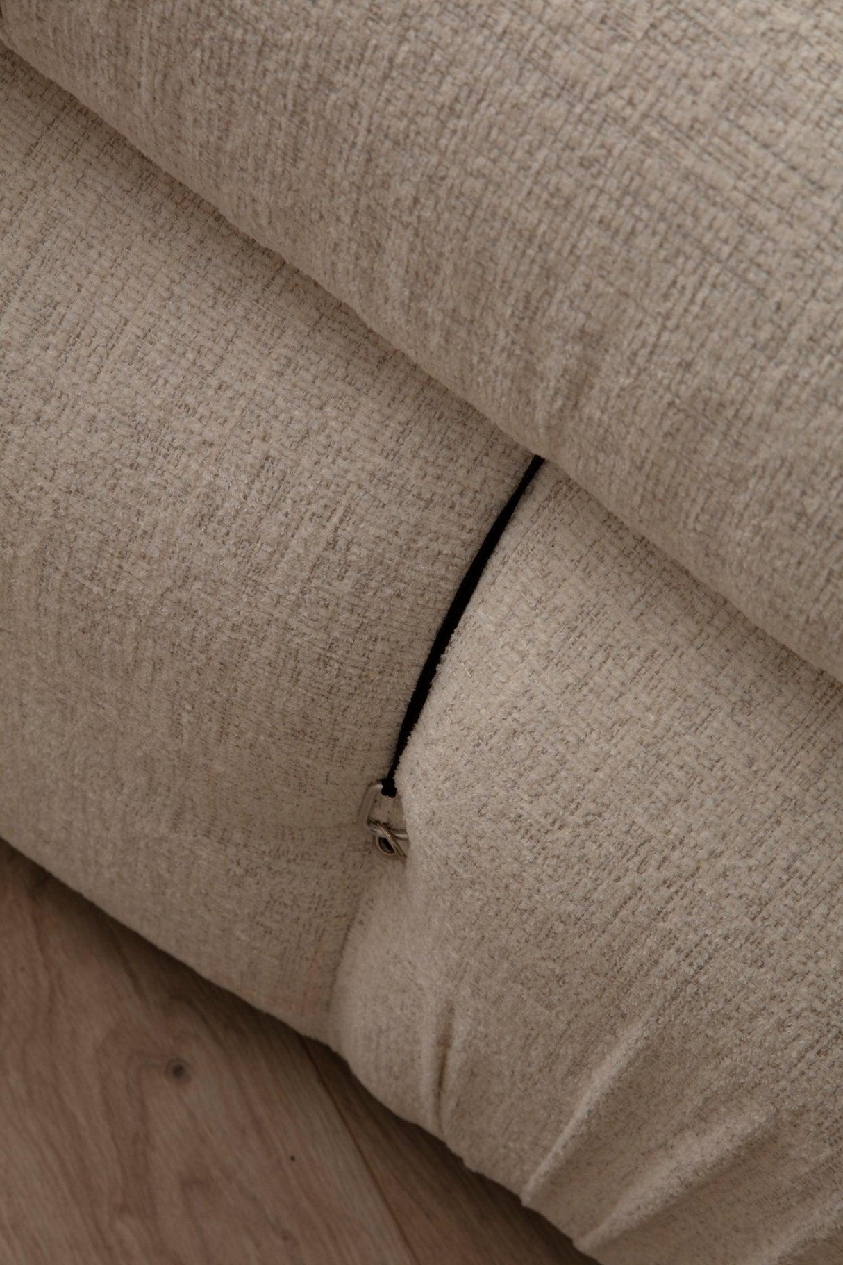 Fotoliu Lux Pufosii, 95x65x75 cm, Interschimbabil - Crem, SKU 560ARE1412