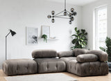Taburet Bubble Pouffe, Diverse culori, 95x65x45 cm - Gri | SKU: 560ARE1419 | Taburet Bubble Pouffe, 95x65x45 cm, varianta Gri, produs pentru amenajarea locuinței, disponibil online în România la CasaMob