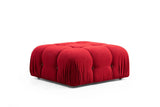 Taburet Bubble Pouffe, Diverse culori, 95x65x45 cm - Roșu | SKU: 560ARE1431 | Taburet Bubble Pouffe, 95x65x45 cm, varianta Roșu, produs pentru amenajarea locuinței, disponibil online în România la CasaMob