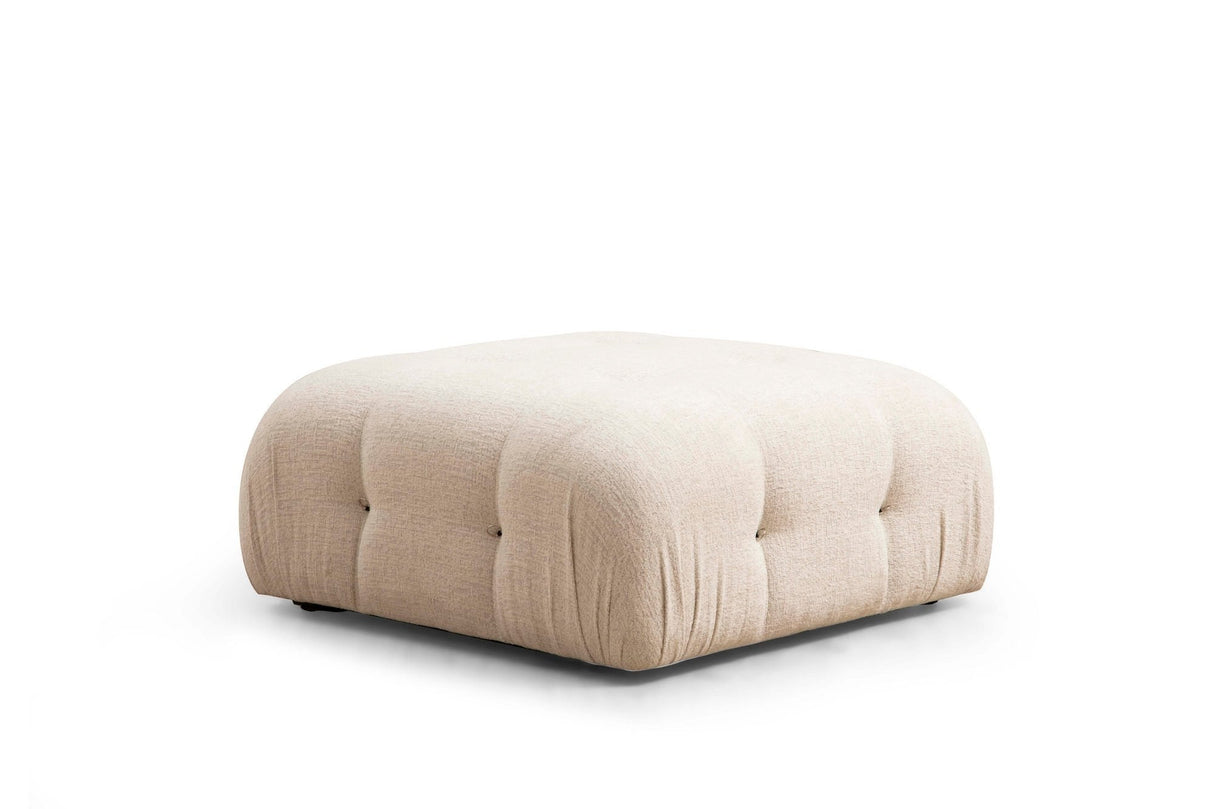 Taburet Bubble Pouffe Bouclette, Diverse culori, 95x65x45 cm - Crem | SKU: 560ARE1439 | Taburet Bubble Pouffe Bouclette, 95x65x45 cm, varianta Crem, produs pentru amenajarea locuinței, disponibil online în România la CasaMob