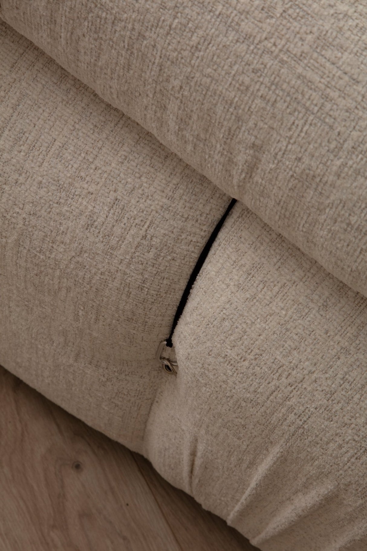 Taburet Bubble Pouffe Bouclette, Diverse culori, 95x65x45 cm - Crem | SKU: 560ARE1439 | Taburet Bubble Pouffe Bouclette, 95x65x45 cm, varianta Crem, produs pentru amenajarea locuinței, disponibil online în România la CasaMob