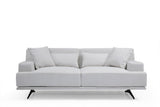Canapea Fixa cu 2 Locuri Bentley, 200 x 80 x 110 cm - Bej, SKU 560ARE1507