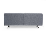 Canapea Fixa cu 2 Locuri Bentley, 200 x 80 x 110 cm - Gri, SKU 560ARE1507