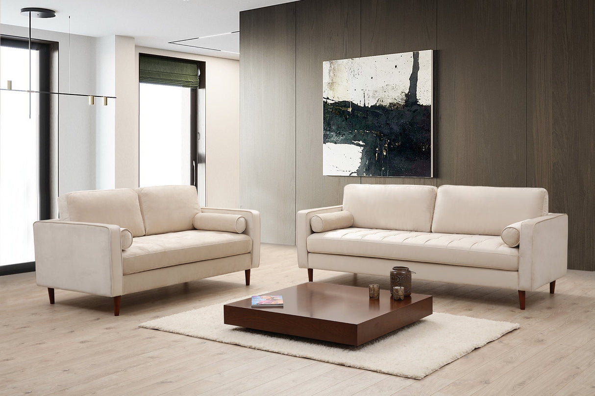 Canapea fixă Rome, Diverse culori, Diverse configurații, Ø10x70 cm - Bej - 2 locuri | SKU: 560ARE1513 | Canapea fixă Rome, Ø10x70 cm, varianta Bej - 2 locuri, produs pentru amenajarea locuinței, disponibil online în România la CasaMob