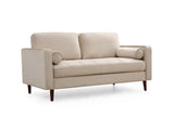Canapea fixă Rome, Diverse culori, Diverse configurații, Ø10x70 cm - Bej - 2 locuri | SKU: 560ARE1513 | Canapea fixă Rome, Ø10x70 cm, varianta Bej - 2 locuri, produs pentru amenajarea locuinței, disponibil online în România la CasaMob