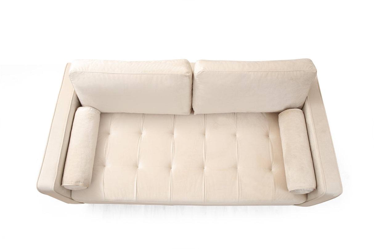 Canapea fixă Rome, Diverse culori, Diverse configurații, Ø10x70 cm - Bej - 2 locuri | SKU: 560ARE1513 | Canapea fixă Rome, Ø10x70 cm, varianta Bej - 2 locuri, produs pentru amenajarea locuinței, disponibil online în România la CasaMob