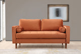 Canapea fixă Rome, Diverse culori, Diverse configurații, Ø10x70 cm - Portocaliu - 2 locuri | SKU: 560ARE1514 | Canapea fixă Rome, Ø10x70 cm, varianta Portocaliu - 2 locuri, produs pentru amenajarea locuinței, disponibil online în România la CasaMob
