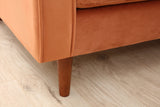 Canapea fixă Rome, Diverse culori, Diverse configurații, Ø10x70 cm - Portocaliu - 2 locuri | SKU: 560ARE1514 | Canapea fixă Rome, Ø10x70 cm, varianta Portocaliu - 2 locuri, produs pentru amenajarea locuinței, disponibil online în România la CasaMob