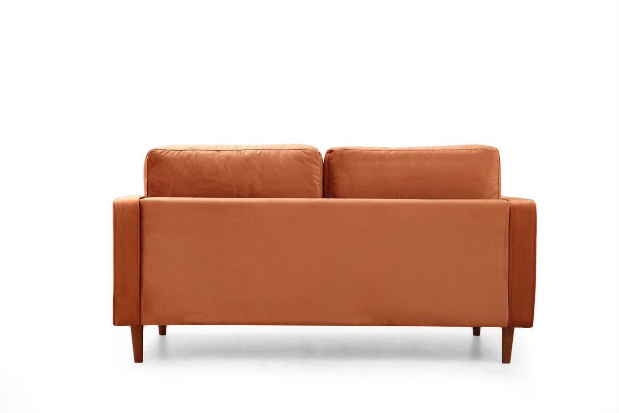 Canapea fixă Rome, Diverse culori, Diverse configurații, Ø10x70 cm - Portocaliu - 2 locuri | SKU: 560ARE1514 | Canapea fixă Rome, Ø10x70 cm, varianta Portocaliu - 2 locuri, produs pentru amenajarea locuinței, disponibil online în România la CasaMob