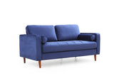 Canapea fixă Rome, Diverse culori, Diverse configurații, Ø10x70 cm - Bleumarin - 2 locuri | SKU: 560ARE1515 | Canapea fixă Rome, Ø10x70 cm, varianta Bleumarin - 2 locuri, produs pentru amenajarea locuinței, disponibil online în România la CasaMob