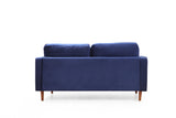 Canapea fixă Rome, Diverse culori, Diverse configurații, Ø10x70 cm - Bleumarin - 2 locuri | SKU: 560ARE1515 | Canapea fixă Rome, Ø10x70 cm, varianta Bleumarin - 2 locuri, produs pentru amenajarea locuinței, disponibil online în România la CasaMob