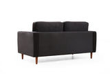 Canapea fixă Rome, Diverse culori, Diverse configurații, Ø10x70 cm - Negru - Stejar - 2 locuri | SKU: 560ARE1516 | Canapea fixă Rome, Ø10x70 cm, varianta Negru - Stejar - 2 locuri, produs pentru amenajarea locuinței, disponibil online în România la CasaMob