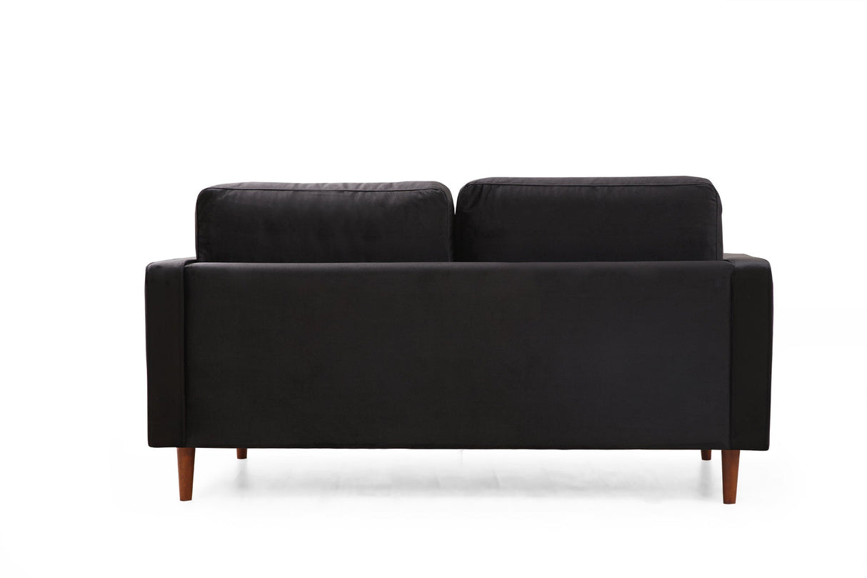 Canapea fixă Rome, Diverse culori, Diverse configurații, Ø10x70 cm - Negru - Stejar - 2 locuri | SKU: 560ARE1516 | Canapea fixă Rome, Ø10x70 cm, varianta Negru - Stejar - 2 locuri, produs pentru amenajarea locuinței, disponibil online în România la CasaMob