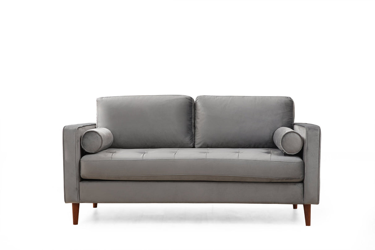 Canapea fixă Rome, Diverse culori, Diverse configurații, Ø10x70 cm - Gri deschis - 2 locuri | SKU: 560ARE1517 | Canapea fixă Rome, Ø10x70 cm, varianta Gri deschis - 2 locuri, produs pentru amenajarea locuinței, disponibil online în România la CasaMob