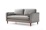 Canapea fixă Rome, Diverse culori, Diverse configurații, Ø10x70 cm - Gri deschis - 2 locuri | SKU: 560ARE1517 | Canapea fixă Rome, Ø10x70 cm, varianta Gri deschis - 2 locuri, produs pentru amenajarea locuinței, disponibil online în România la CasaMob