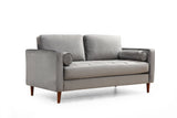 Canapea fixă Rome, Diverse culori, Diverse configurații, Ø10x70 cm - Gri deschis - 2 locuri | SKU: 560ARE1517 | Canapea fixă Rome, Ø10x70 cm, varianta Gri deschis - 2 locuri, produs pentru amenajarea locuinței, disponibil online în România la CasaMob