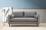 Canapea fixă Rome, Diverse culori, Diverse configurații, Ø10x70 cm - Gri deschis - 2 locuri | SKU: 560ARE1517 | Canapea fixă Rome, Ø10x70 cm, varianta Gri deschis - 2 locuri, produs pentru amenajarea locuinței, disponibil online în România la CasaMob