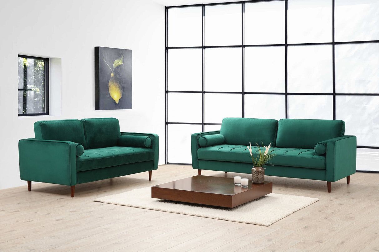 Canapea fixă Rome, Diverse culori, Diverse configurații, Ø10x70 cm - Verde - 2 locuri | SKU: 560ARE1518 | Canapea fixă Rome, Ø10x70 cm, varianta Verde - 2 locuri, produs pentru amenajarea locuinței, disponibil online în România la CasaMob
