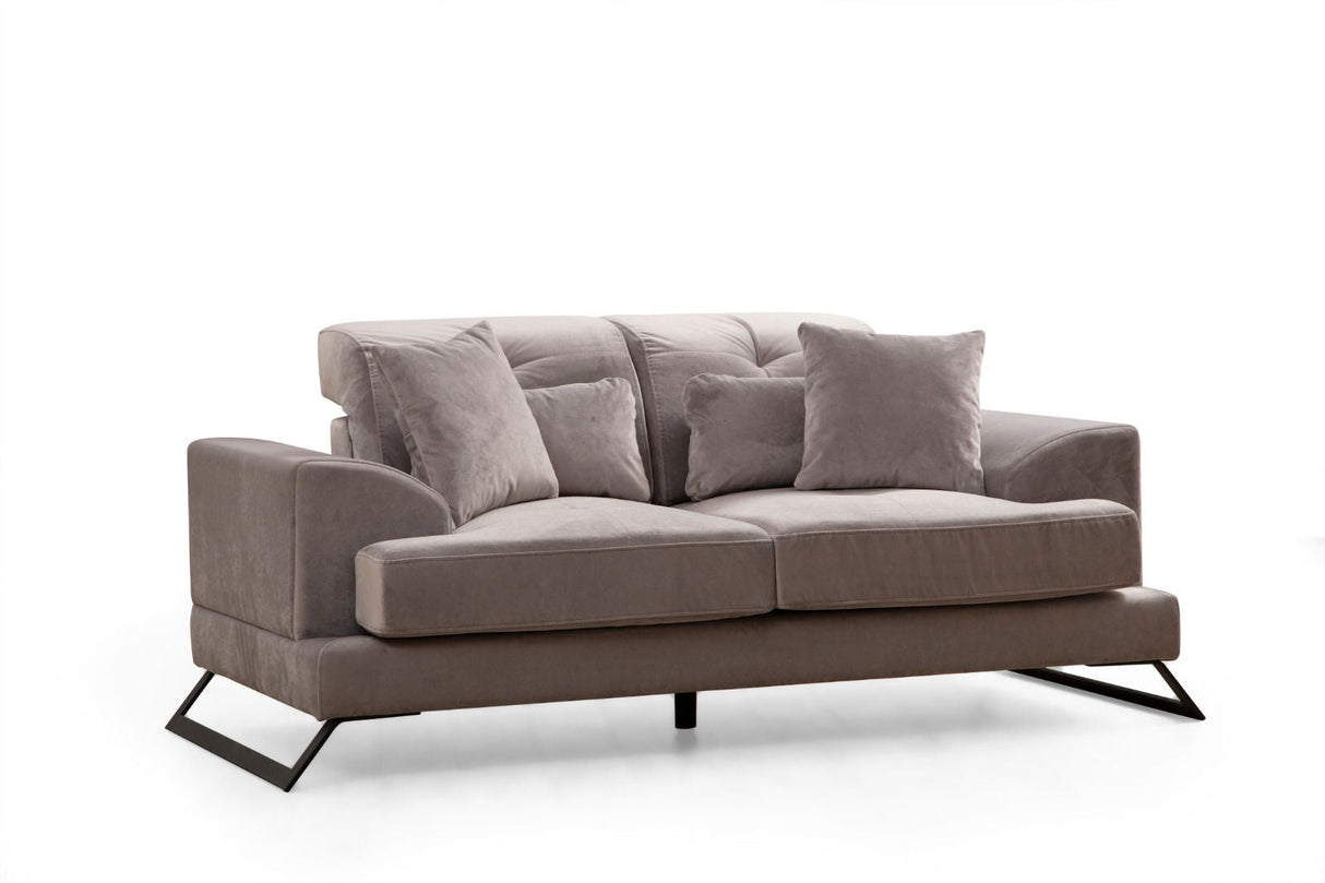 Canapea fixă Frido, Diverse culori, Diverse configurații - Gri deschis - 2 locuri | SKU: 560ARE1522 | Canapea fixă Frido, varianta Gri deschis - 2 locuri, produs pentru amenajarea locuinței, disponibil online în România la CasaMob