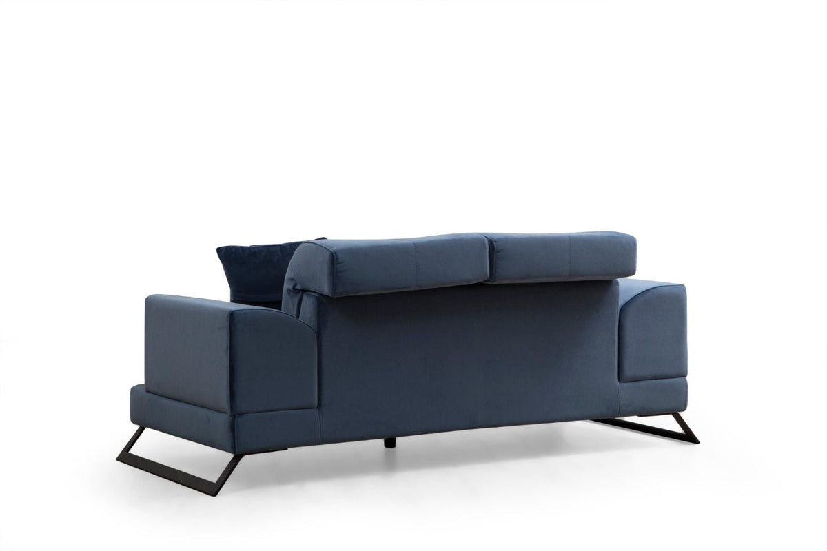 Bleumarin - 2 locuri | SKU: 560ARE1523 | Canapea fixă Frido, varianta Bleumarin - 2 locuri, produs pentru amenajarea locuinței, disponibil online în România la CasaMob