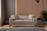 Canapea fixă 2 locuri Petra 2, Diverse culori, 165x86x87 cm - Fawn | SKU: 560ARE1524 | Canapea fixă 2 locuri Petra 2, 165x86x87 cm, varianta Fawn, produs pentru amenajarea locuinței, disponibil online în România la CasaMob