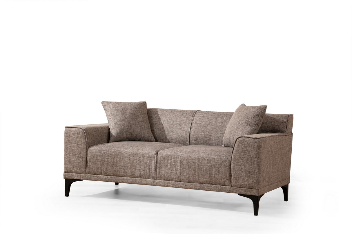 Canapea fixă 2 locuri Petra 2, Diverse culori, 165x86x87 cm - Fawn | SKU: 560ARE1524 | Canapea fixă 2 locuri Petra 2, 165x86x87 cm, varianta Fawn, produs pentru amenajarea locuinței, disponibil online în România la CasaMob