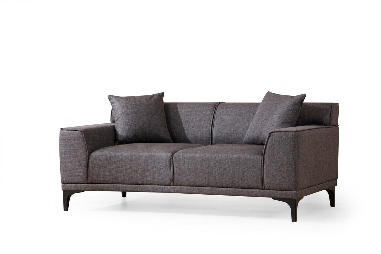 Canapea fixă 2 locuri Petra 2, Diverse culori, 165x86x87 cm - Antracit | SKU: 560ARE1525 | Canapea fixă 2 locuri Petra 2, 165x86x87 cm, varianta Antracit, produs pentru amenajarea locuinței, disponibil online în România la CasaMob