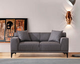Canapea fixă 2 locuri Petra 2, Diverse culori, 165x86x87 cm - Antracit | SKU: 560ARE1525 | Canapea fixă 2 locuri Petra 2, 165x86x87 cm, varianta Antracit, produs pentru amenajarea locuinței, disponibil online în România la CasaMob