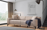 Canapea fixă 3 locuri Petra 3, Diverse culori, 215x86x87 cm - Fawn | SKU: 560ARE1527 | Canapea fixă 3 locuri Petra 3, 215x86x87 cm, varianta Fawn, produs pentru amenajarea locuinței, disponibil online în România la CasaMob