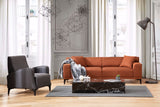Canapea fixă 3 locuri Petra 3, Diverse culori, 215x86x87 cm - Portocaliu | SKU: 560ARE1528 | Canapea fixă 3 locuri Petra 3, 215x86x87 cm, varianta Portocaliu, produs pentru amenajarea locuinței, disponibil online în România la CasaMob