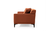 Canapea fixă 3 locuri Petra 3, Diverse culori, 215x86x87 cm - Portocaliu | SKU: 560ARE1528 | Canapea fixă 3 locuri Petra 3, 215x86x87 cm, varianta Portocaliu, produs pentru amenajarea locuinței, disponibil online în România la CasaMob