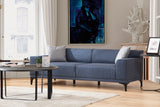Canapea fixă 3 locuri Petra 3, Diverse culori, 215x86x87 cm - Albastru | SKU: 560ARE1529 | Canapea fixă 3 locuri Petra 3, 215x86x87 cm, varianta Albastru, produs pentru amenajarea locuinței, disponibil online în România la CasaMob