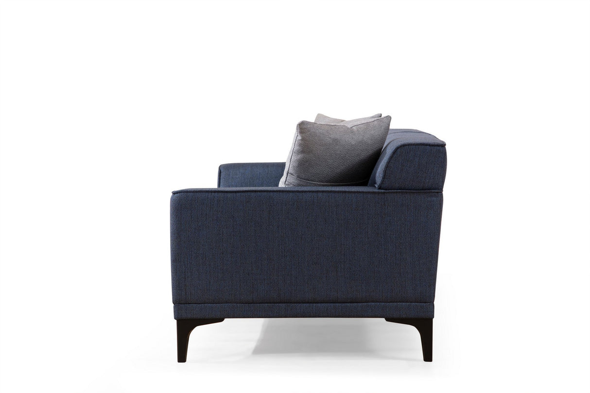 Canapea fixă 3 locuri Petra 3, Diverse culori, 215x86x87 cm - Albastru | SKU: 560ARE1529 | Canapea fixă 3 locuri Petra 3, 215x86x87 cm, varianta Albastru, produs pentru amenajarea locuinței, disponibil online în România la CasaMob