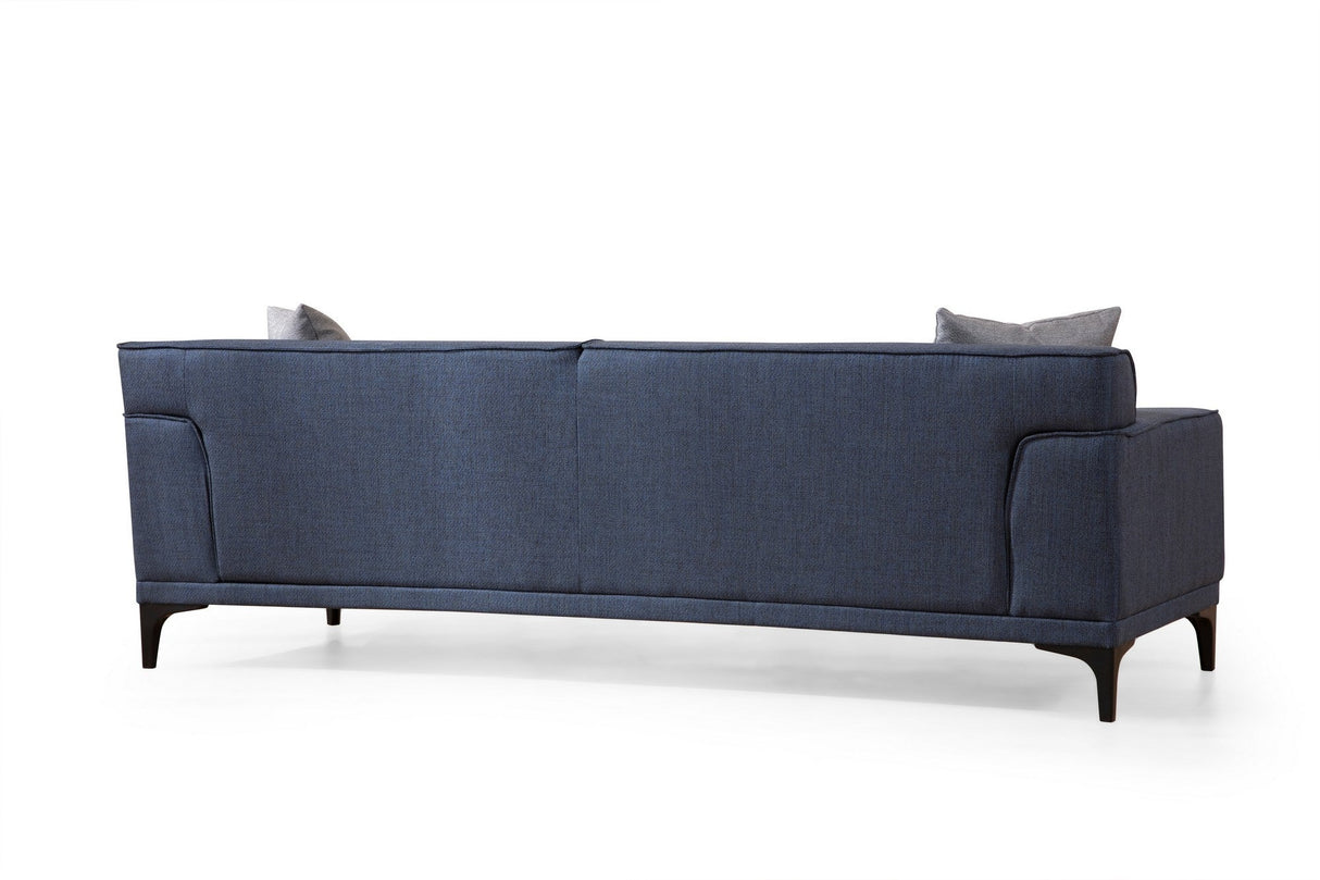 Canapea fixă 3 locuri Petra 3, Diverse culori, 215x86x87 cm - Albastru | SKU: 560ARE1529 | Canapea fixă 3 locuri Petra 3, 215x86x87 cm, varianta Albastru, produs pentru amenajarea locuinței, disponibil online în România la CasaMob