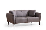 Canapea fixă Belissimo, Diverse culori, Diverse configurații, Diverse dimensiuni - Gri închis - 160x95x67 cm - 2 locuri | SKU: 560ARE1531 | Canapea fixă Belissimo, varianta Gri închis - 160x95x67 cm - 2 locuri, produs pentru amenajarea locuinței, disponibil online în România la CasaMob
